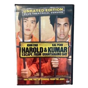 HAROLD AND KUMAR EACAPE FROM GUANTANAMO BAY DVD FILM movie